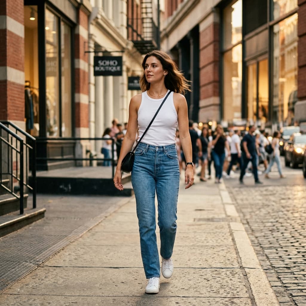 Street walk ad